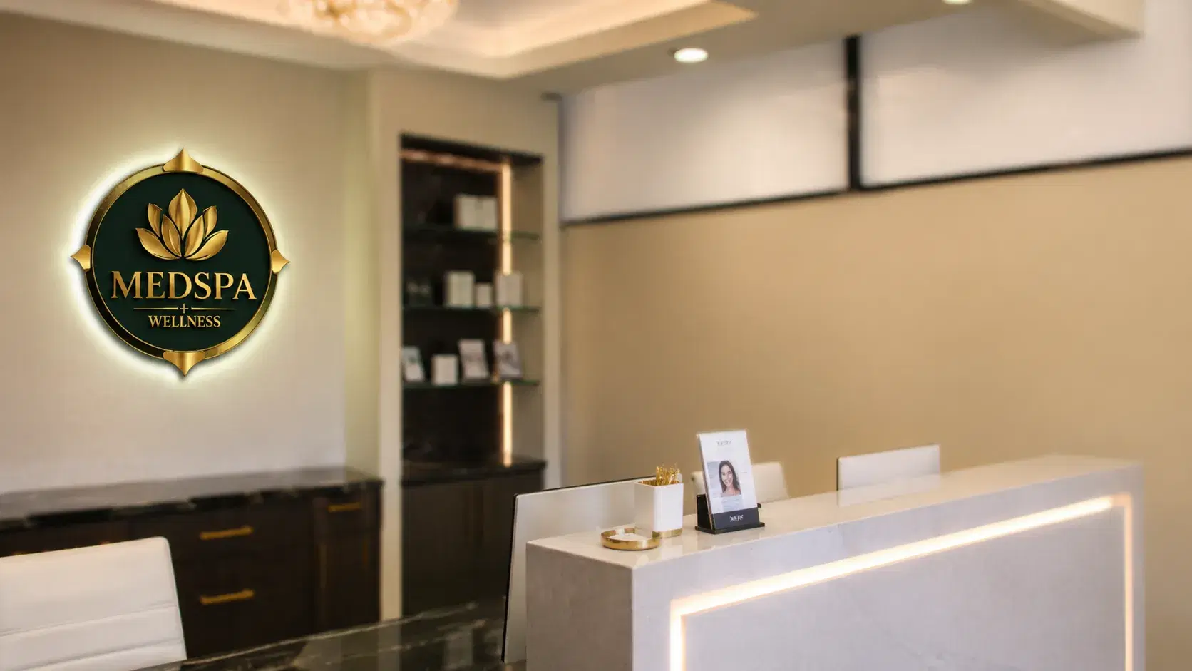 Highland Glo Med Spa office interior